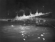 Titanic Re-creation, 1912 Photograph by Granger Titanic Re-creation, 1912 Photograph by Granger
