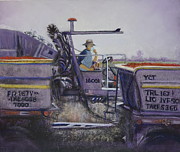 Tomato Harvest TIme Pastel by Sandra Lee Scott