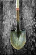 Tools On Wood 15 on BW Photograph by YoPedro