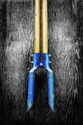 Tools On Wood 24 on BW Photograph by YoPedro