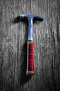 Tools On Wood 42 on BW Photograph by YoPedro