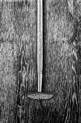 Tools On Wood 55 in BW Photograph by YoPedro