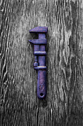 Tools On Wood 59 on BW Photograph by YoPedro