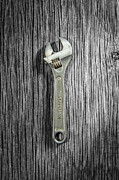 Tools On Wood 67 on BW Photograph by YoPedro