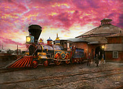 Train - The JH Devereux 1862 Photograph by Mike Savad