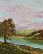 Tranquility Painting by Charlotte Blanchard