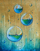 Traveling In Circles Painting by Cindy Thornton