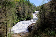 Triple Falls View Photograph by Allen Nice-Webb