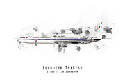 TriStar Sketch - ZE705 Digital Art by Airpower Art TriStar Sketch - ZE705 Digital Art by Airpower Art