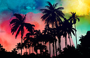 Tropical Colors Painting by Mark Ashkenazi