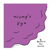 Trump s Ego Drawing by Kim Warp