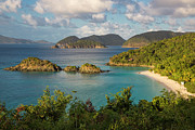 Trunk Bay Morning Photograph by Adam Romanowicz