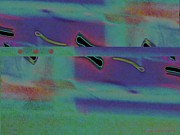 Turquoise Light Abstraction  Photograph by Feather Redfox