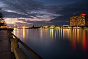 Twilight Along the Savannah River, Savannah, Georgia Photograph by Dawna Moore Photography