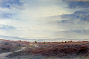 Twilight Settles on the Moors Painting by Glenn Marshall