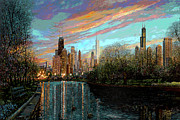 Twilight Serenity II Painting by Doug Kreuger