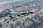 Twin USAF B-58A Hustlers Digital Art by Erik Simonsen Twin USAF B-58A Hustlers Digital Art by Erik Simonsen