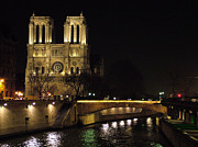 Two Towers of Notre Dame Photograph by Donna Corless