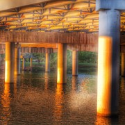 Under the Boardwalk Photograph by Gia Marie Houck