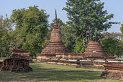 Unidentified Wat Wihan and Chedi DTHST0074 Photograph by Gerry Gantt