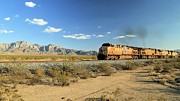 Union Pacific through Mojave Photograph by M C Hood