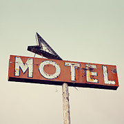 Vacancy Vintage Motel Sign Photograph by Melanie Alexandra Price