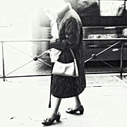 Vanishing Lady
#woman #city #walking Photograph by Rafa Rivas