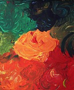 Veggies Painting by Sarahleah Hankes Veggies Painting by Sarahleah Hankes
