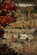 Vermont Farm nestled in Valley Photograph by Jeff Folger