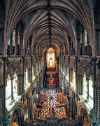 View through Ely Cathedral Photograph by James Billings