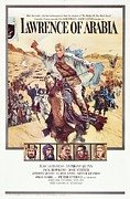 Vintage Classic Movie Posters, Lawrence of Arabia Painting by Esoterica Art Agency
