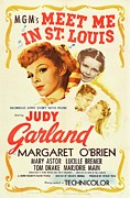 Vintage Classic Movie Posters, Meet Me in St. Louis Painting by Esoterica Art Agency