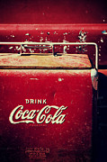 Vintage Coke cooler Photograph by Tim Gainey