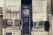 Vintage Dress Shop Painting by Mindy Sommers