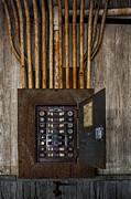 Vintage Electric Panel Photograph by Susan Candelario Vintage Electric Panel Photograph by Susan Candelario