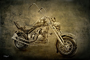 Vintage Grunge Digital Art by Rebecca Langen
