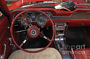 Vintage Mustang Interior Photograph by Helmut Meyer zur Capellen
