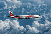 Classic TWA Boeing 707 Mixed Media by Erik Simonsen Classic TWA Boeing 707 Mixed Media by Erik Simonsen