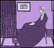 Violet Whistler's Mother Digital Art by Piotr Dulski Violet Whistler's Mother Digital Art by Piotr Dulski