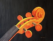 Violin Scroll by Denise Harty Violin Scroll by Denise Harty