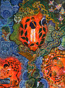 Vuelan Versucum   Painting by Pablo Amaringo