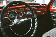 VW Beetle Interior Photograph by Georgia Clare