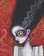 Waiting for  Frankenstein  Painting by Abril Andrade