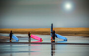 Waiting For The Surf Photograph by Barry Weiss