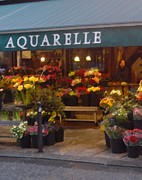 Walking in the streets of Paris. Aquarelle Montparnasse Photograph by Antonella Manganelli