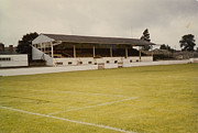 Walsall - Fellows Park - Main Stand 2 - 1970s Photograph by Legendary Football Grounds