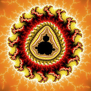Warm colors orange yellow red Mandelbrot Fractal Digital Art by Matthias Hauser Warm colors orange yellow red Mandelbrot Fractal Digital Art by Matthias Hauser
