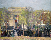 Washington Square, 1918 Photograph by Granger
