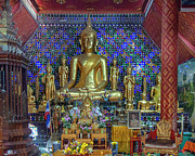 Wat San Pa Khoi Phra Wihan Buddha Images DTHCM2478 Photograph by Gerry Gantt