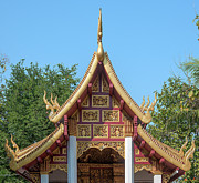 Wat San Sai Ton Kok Phra Ubosot Gable DTHCM1396 Photograph by Gerry Gantt Wat San Sai Ton Kok Phra Ubosot Gable DTHCM1396 Photograph by Gerry Gantt